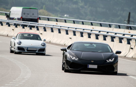 Lamborghini Porsche ruta DME