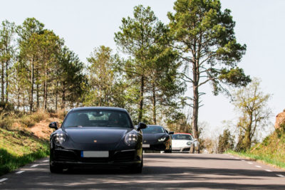 Porsche bosque ruta DME