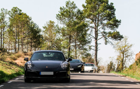 Porsche bosque ruta DME