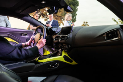 Interior Aston Martin Vantage Presentacion DME GT Club