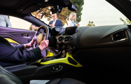 Interior Aston Martin Vantage Presentacion DME GT Club