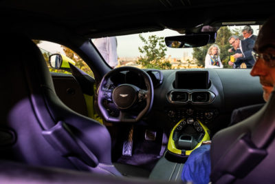 Aston Martin Vantage Presentacion DME GT Club Interior