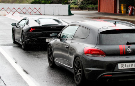 pitline lamborghini scirocco montmelo