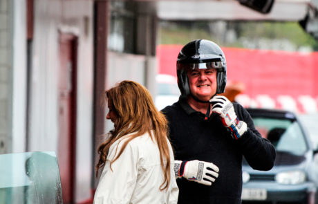 trackday driver pitline montmelo