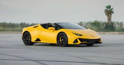 Lamborghini Huracan EVO Spyder amarillo