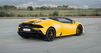 Lamborghini Huracan EVO Spyder rear