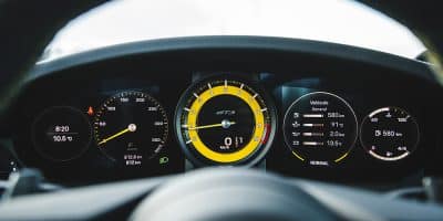 Porsche 911 GT3 dashboard
