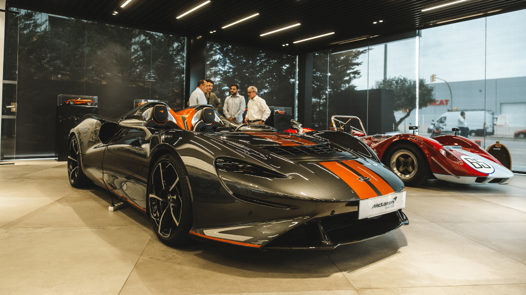 Visita McLaren Barcelona & Chealse 1979