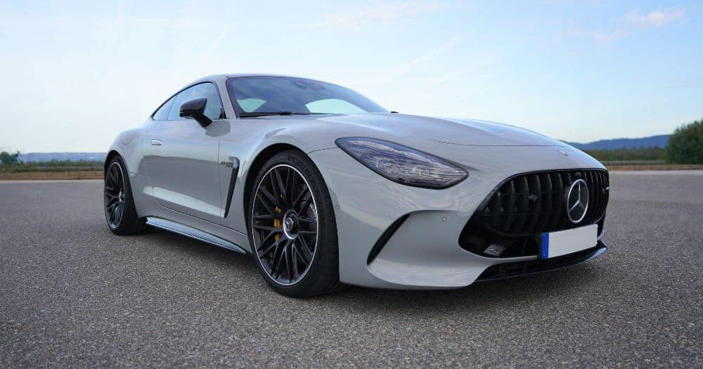Mercedes AMG GT 63 DME GT Club Portada Mercedes-AMG GT 63 Coupé de costado