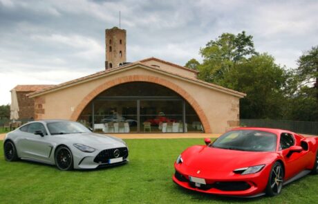 Mercedez AMG GT 63 y Ferrari 296 GTS en la GT Session La Garrotxa x Abbatissa Mercedez AMG GT 63 y Ferrari 296 GTS en la GT Session La Garrotxa x Abbatissa
